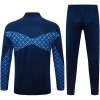 Paris Saint-Germain Sweat d'Entraînement Quarter-Zip 2025-26 Bleue